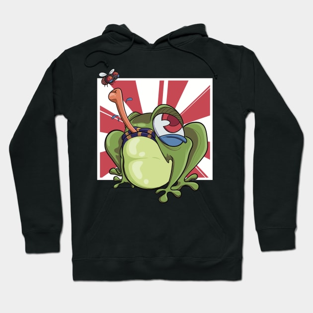 Frog Hoodie by Molukis_illustration